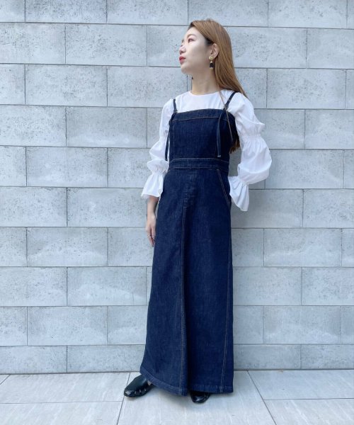 URBAN RESEARCH ROSSO(URBAN　RESEARCH　ROSSO)/『別注』Lee×ROSSO　BELTED CAMISOLE DRESS/img03