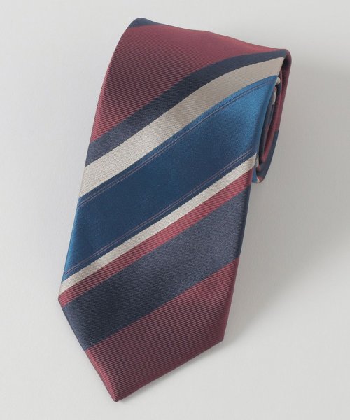 インポートサテンレジメンタルタイ 