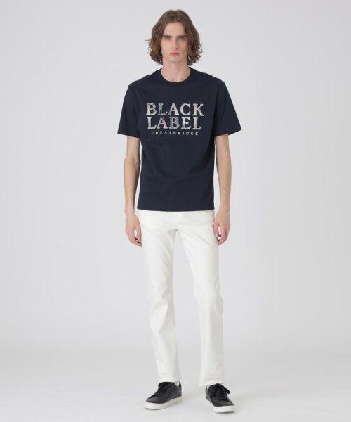 BLACK LABEL CRESTBRIDGE(BLACK LABEL CRESTBRIDGE)/チェックコンビロゴグラフィックTシャツ/img06