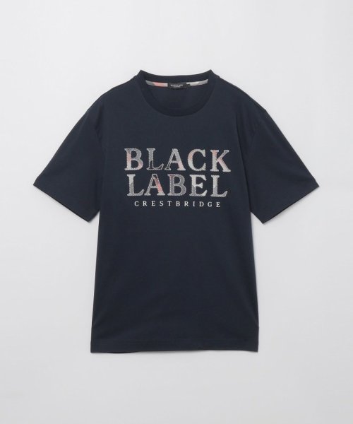 BLACK LABEL CRESTBRIDGE(BLACK LABEL CRESTBRIDGE)/チェックコンビロゴグラフィックTシャツ/img10