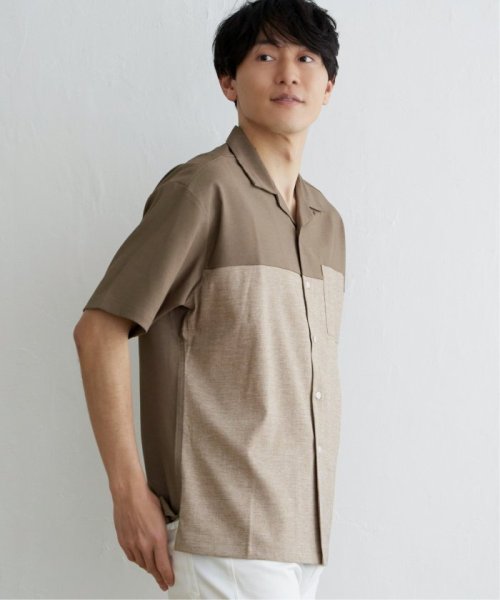 ikka(イッカ)/バイカラーオープンカラーシャツ/img04