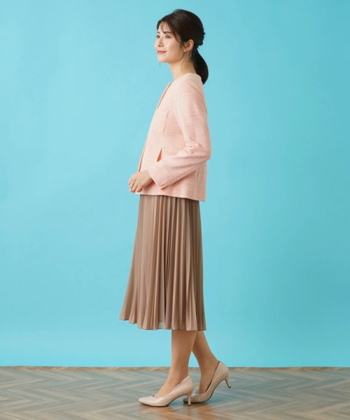 ノーカラージャケット 