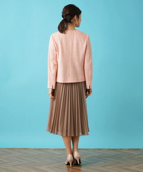 ノーカラージャケット 