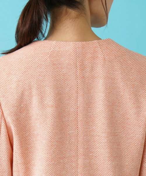 ノーカラージャケット 