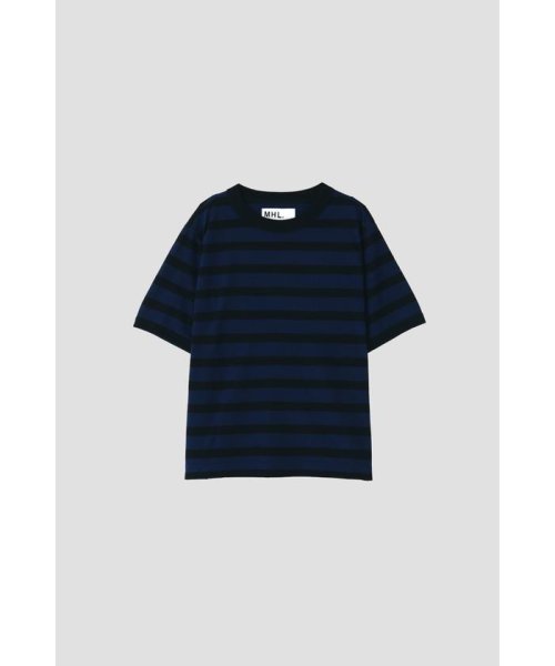 MHL.(エムエイチエル)/COTTON LINEN STRIPE JERSEY(オンラインストア限定)/img06