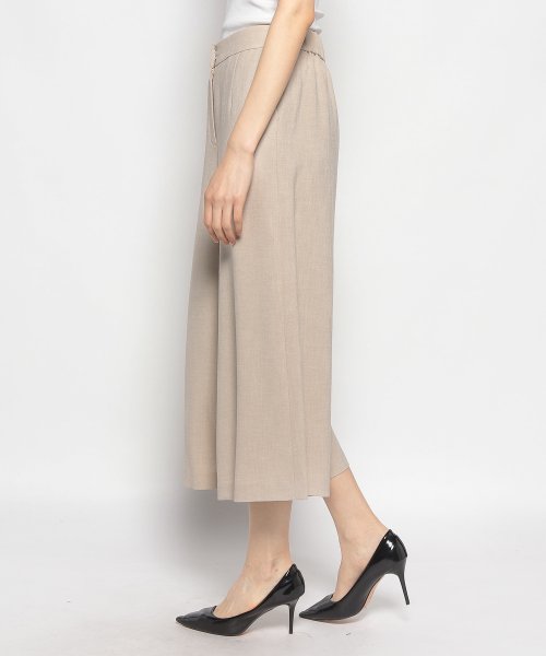 ワイドクロップドパンツ 