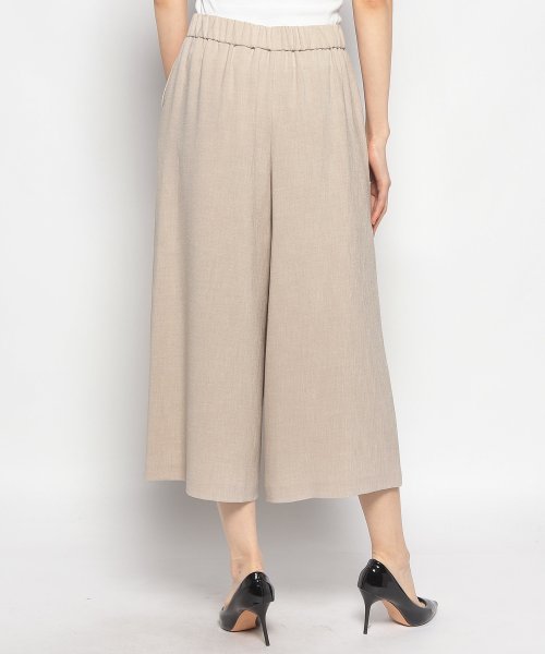 ワイドクロップドパンツ 