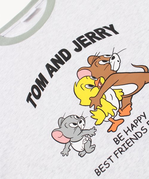 ALWAYS GOOD TIME NEW BASIC STORE(オールウェイグッドタイムニューベーシックストア)/【TOM & JERRY/トムとジェリー】プリント7分袖Ｔシャツ/img17