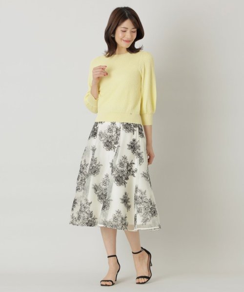 TO BE CHIC(L SIZE)(トゥービーシック Lサイズ)/【L】レーヨンナイロン プルオーバーニット/img03