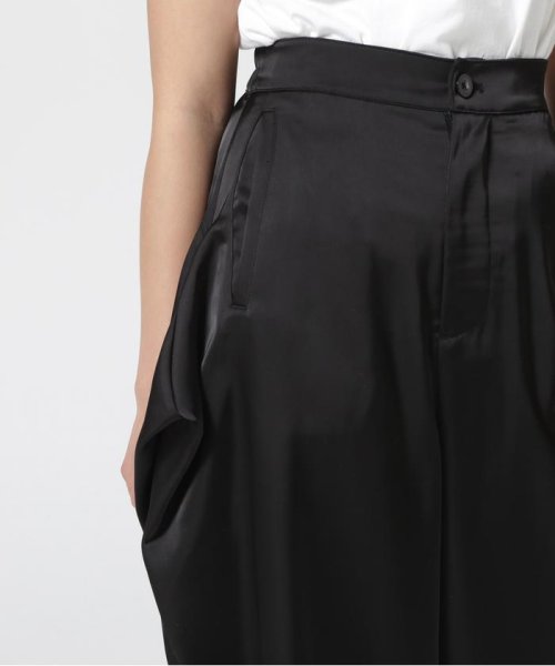 UN3D./アンスリード/TUCK GATHER SATIN WIDE PT LINEN PLAINWEAVE M1802114092(13728円)