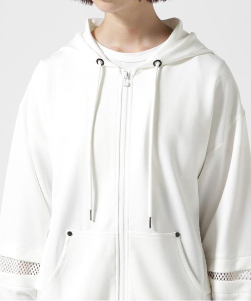 AULA AILA/アウラアイラ/別注プリーツフーディー AULA