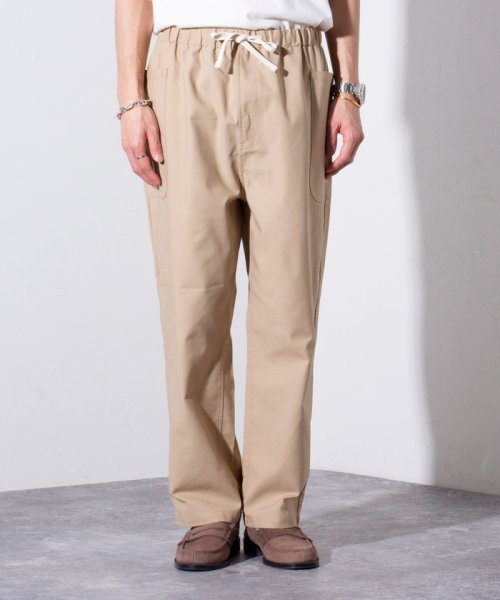 GLOSTER(GLOSTER)/【GLOSTER/グロスター】BEACH PANTS イージーパンツ リネン混/img25