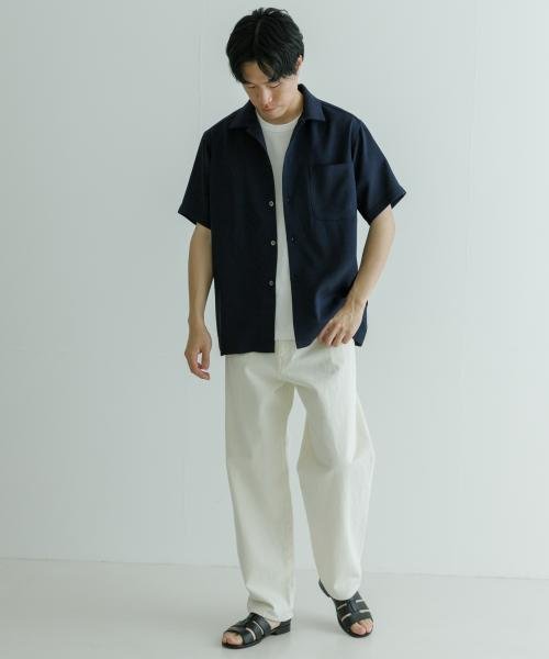 URBAN RESEARCH(アーバンリサーチ)/『UR TECH DRYLUXE』リネンライクショートスリーブシャツ/img14