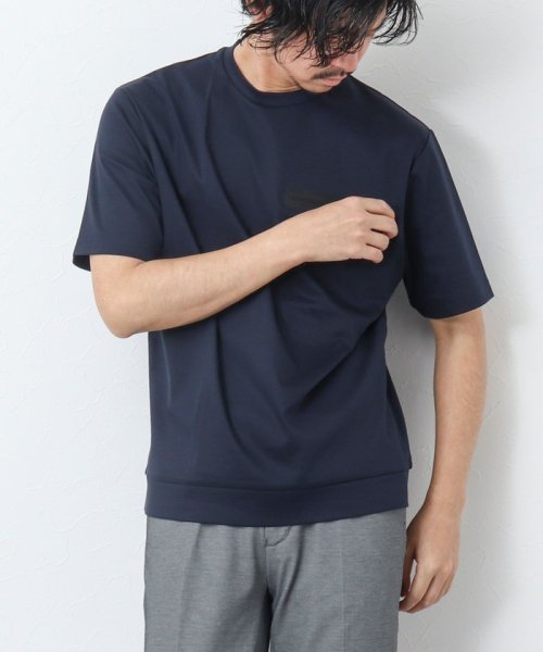 Stutostein(シュテットシュタイン)/シルケットスムース 圧着ジップポケットTシャツ/img17