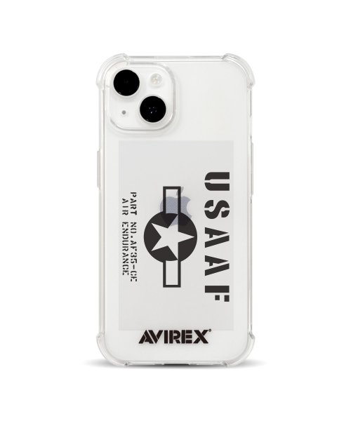 AVIREX(AVIREX)/iPhone15/14/13 AVIREX [耐衝撃クリアケース/カードステッカーAセット]/img21