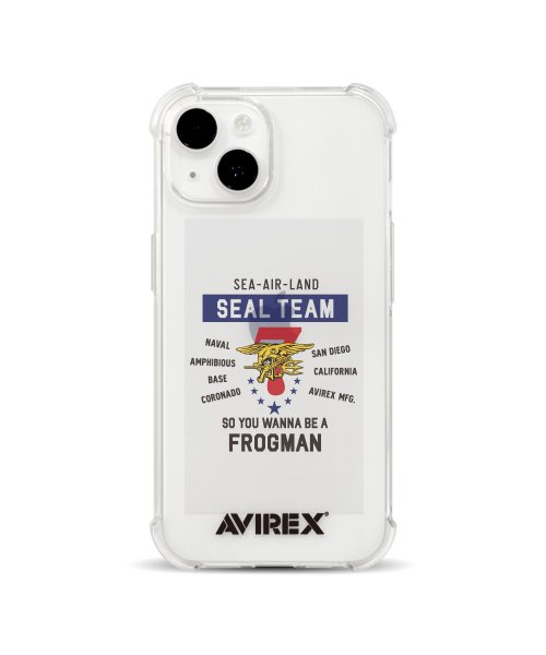 AVIREX(AVIREX)/iPhone15/14/13 AVIREX [耐衝撃クリアケース/カードステッカーAセット]/img27