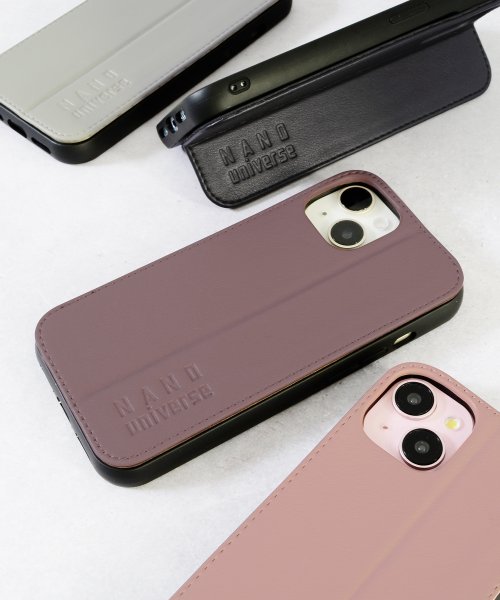 nano・universe(ナノユニバース)/iPhone15/14/13 nano universe [PUレザースタンドケース]/img05