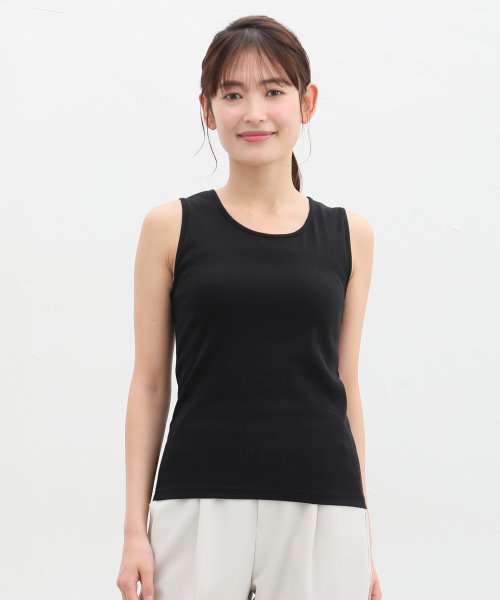 セール】タンク付メッシュトップス トップス カットソー タンクトップ 
