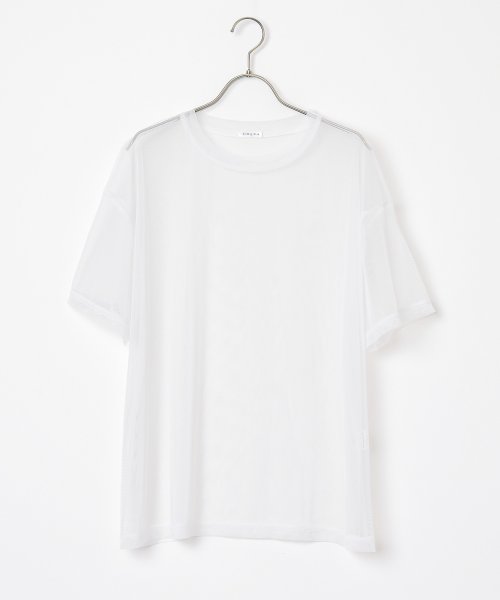Honeys(ハニーズ)/インナー付チュールＴ トップス Tシャツ カットソー 半袖 セットアイテム チュール /img35
