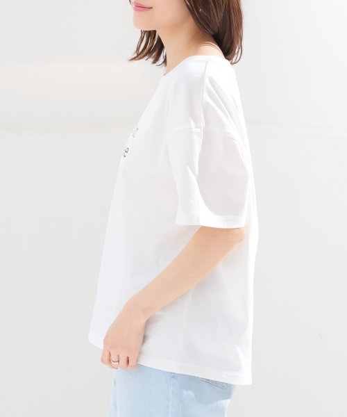 Honeys(ハニーズ)/インナー付チュールＴ トップス Tシャツ カットソー 半袖 セットアイテム チュール /img41