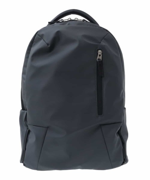 [AGS搭載/大容量]ラウンドジップデザインバックパック 