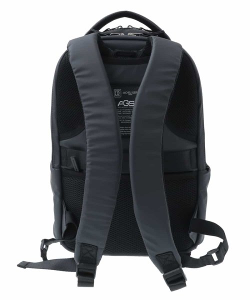[AGS搭載/大容量]ラウンドジップデザインバックパック 