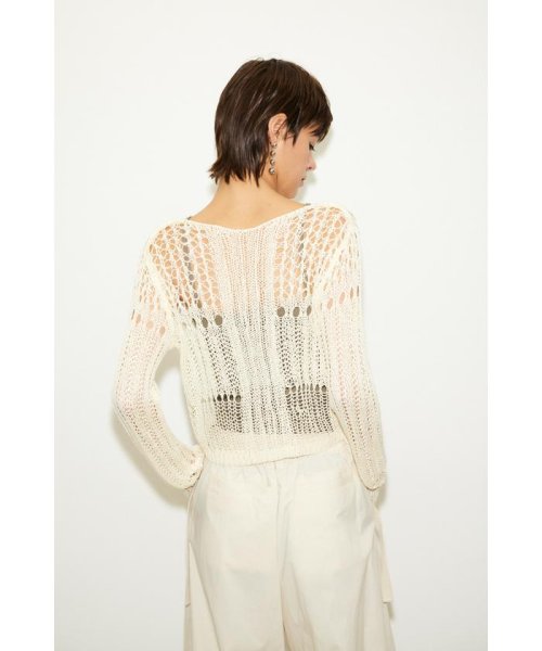 SLY(スライ)/LILY YARN BLOCKING トップス/img04