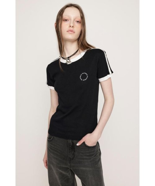 SLY(スライ)/LINGER NECK LINE COMPACT Tシャツ/img02