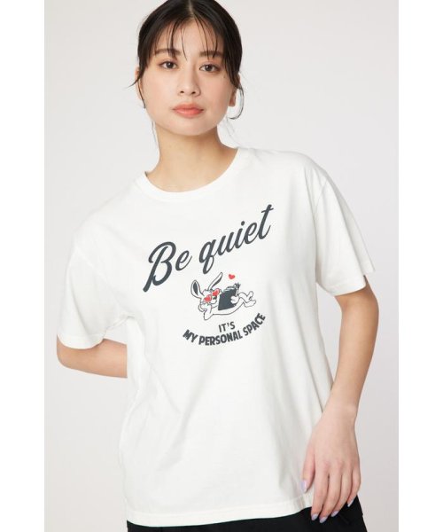 RODEO CROWNS WIDE BOWL(ロデオクラウンズワイドボウル)/Be quiet Tシャツ/img01