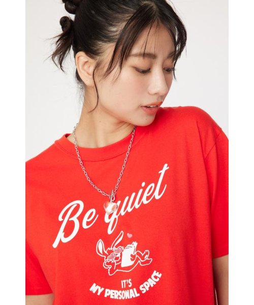 RODEO CROWNS WIDE BOWL(ロデオクラウンズワイドボウル)/Be quiet Tシャツ/img13