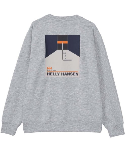 HELLY　HANSEN ヘリーハンセン アウトドア ボトルバックグラフィックスウェットクルー 