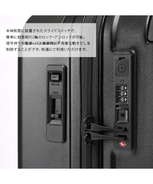 BERMAS(バーマス)/バーマス スーツケース Lサイズ 91L 軽量 大型 大容量 無料受託手荷物 静音キャスター USBポート ヘリテージ2 BERMAS 60532/img07