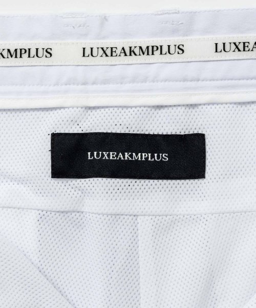 LUXEAKMPLUS(LUXEAKMPLUS)/LUXEAKMPLUS(リュクスエイケイエムプラス)ゴルフ サイドラインハーフスラックス/img32