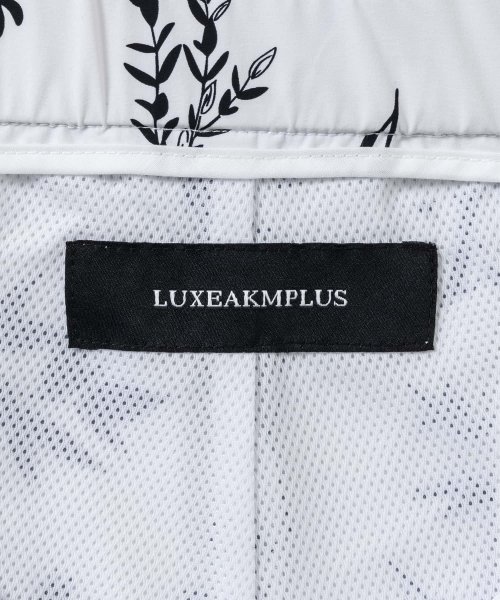 LUXEAKMPLUS(LUXEAKMPLUS)/LUXEAKMPLUS(リュクスエイケイエムプラス)ゴルフ ボタニカルハーフパンツ/img34