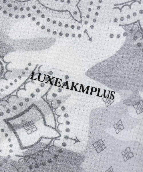 LUXEAKMPLUS(LUXEAKMPLUS)/LUXEAKMPLUS(リュクスエイケイエムプラス)ゴルフ バックロゴベンチレーションポロシャツ/img36