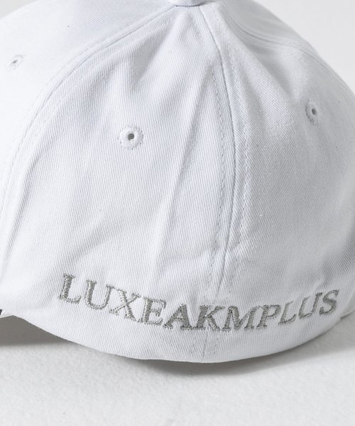 LUXEAKMPLUS(LUXEAKMPLUS)/LUXEAKMPLUS(リュクスエイケイエムプラス)ゴルフ 総柄ロゴキャップ/img24