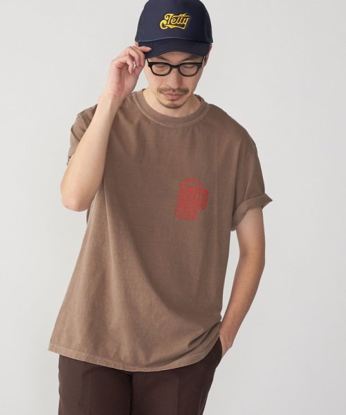 SHIPS MEN(シップス　メン)/*【SHIPS別注】THE DAY ON THE BEACH: ガーメントダイ プリント Tシャツ/img15