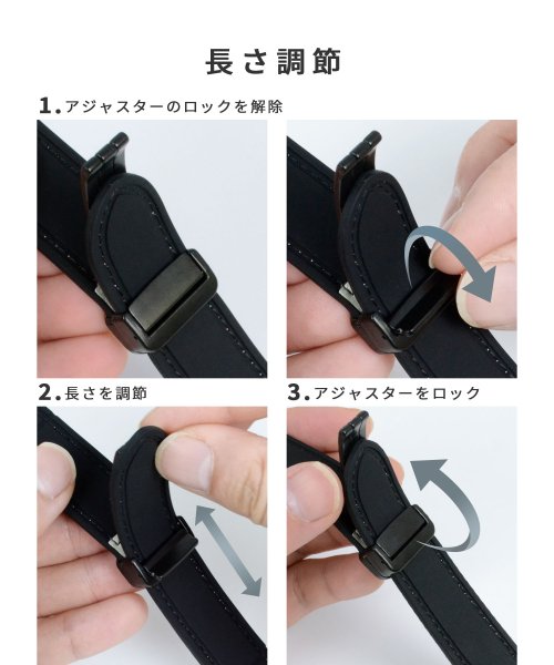 nano・universe(ナノユニバース)/Apple Watch Band 49/45/44/42mm nano universe [PUレザーバンド]/img04