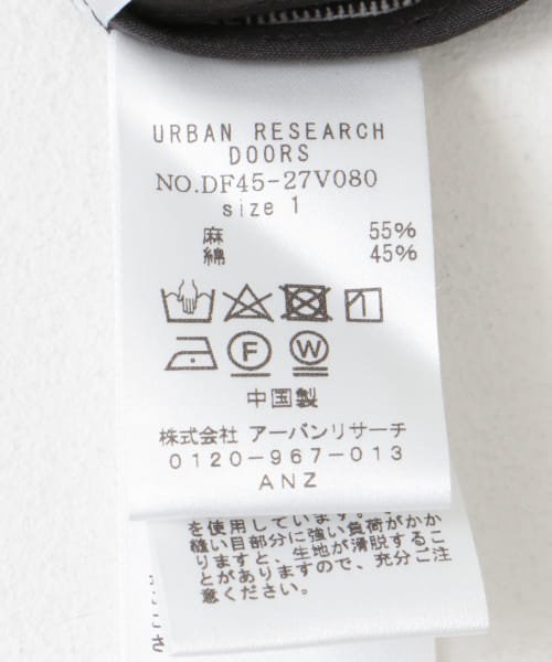 URBAN RESEARCH DOORS(アーバンリサーチドアーズ)/FORK&SPOON　コットンリネンジャケット/img20