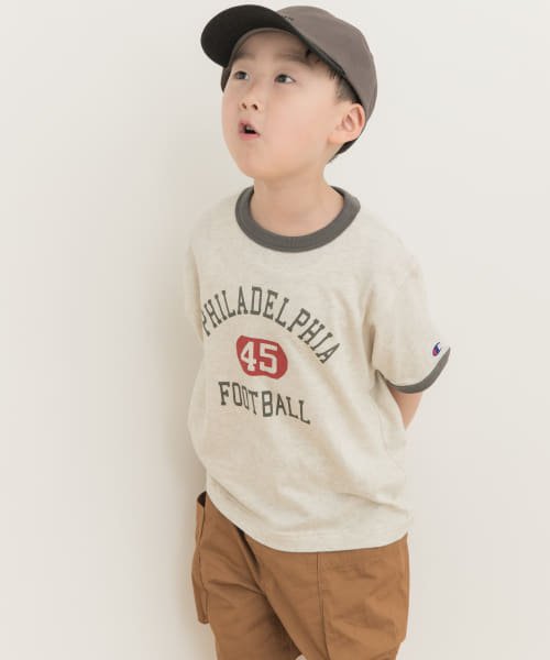 URBAN RESEARCH DOORS（Kids）(アーバンリサーチドアーズ（キッズ）)/『別注』Champion×DOORS　ベーシックリンガーTシャツ(KIDS)(105－135cm)/img19