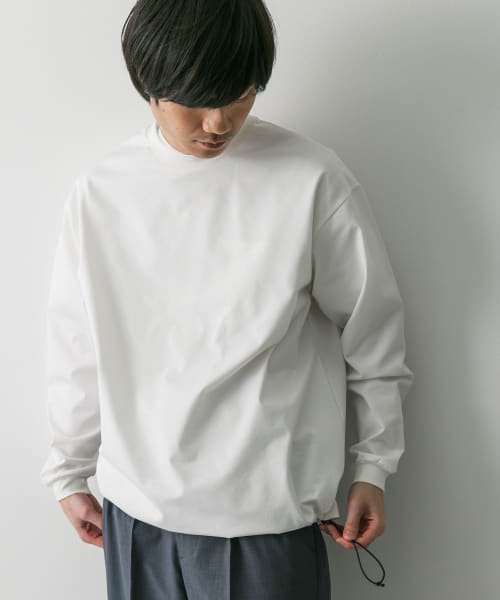 URBAN RESEARCH DOORS(アーバンリサーチドアーズ)/『一部WEB限定カラー』URD Drawstring Long－sleeve T－shirts/img05