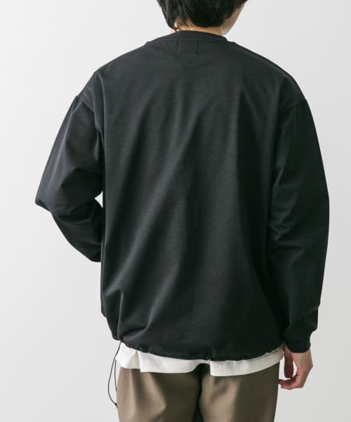 URBAN RESEARCH DOORS(アーバンリサーチドアーズ)/『一部WEB限定カラー』URD Drawstring Long－sleeve T－shirts/img09