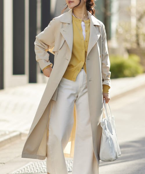 ロングトレンチコート 