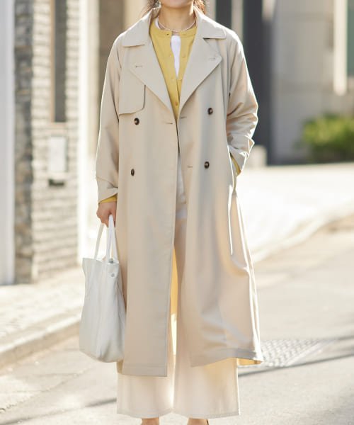 ロングトレンチコート 