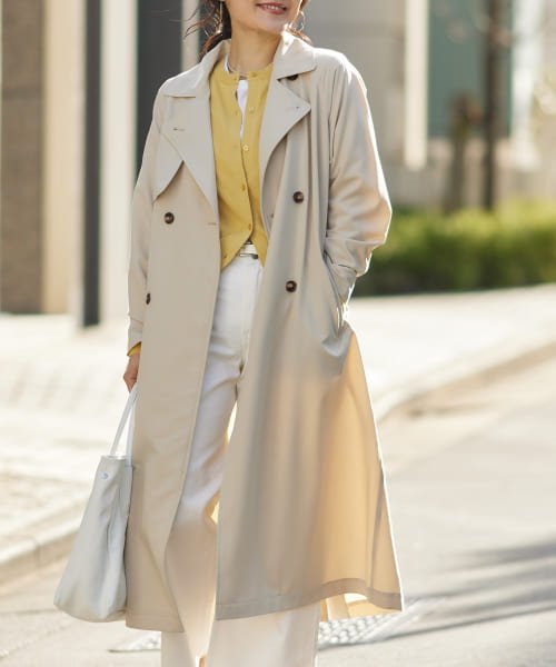 ロングトレンチコート 