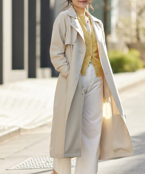 ロングトレンチコート 