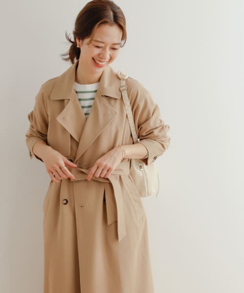 ロングトレンチコート 