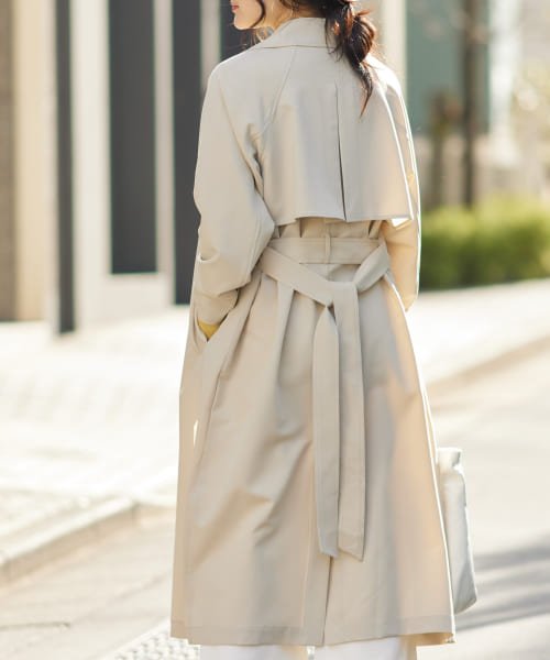 ロングトレンチコート 