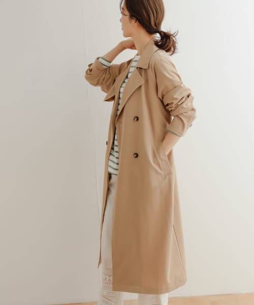 ロングトレンチコート 