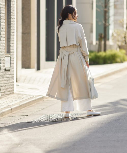 ロングトレンチコート 